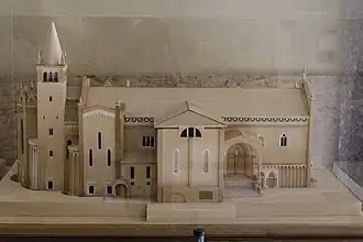 Modell der Franziskanerkirche