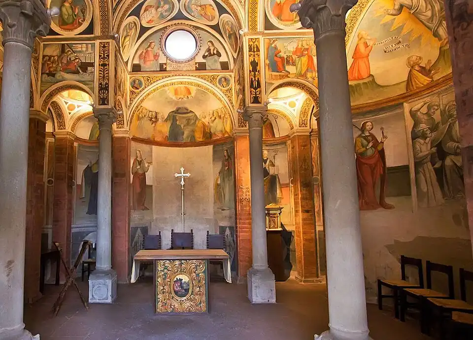 Die Kirche San Salvatore.