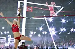 Silbermedaillengewinnerin Sandi Morris