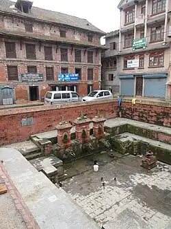 Newari-Architektur in Sankhu