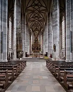 Innenraum, Blick nach Osten