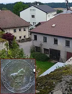 Markt Nr. 3. Ehemalige Schmiede. Standort des Burgenbauhofs