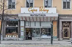 Nach Cajsa Warg benanntes Geschäft am Sankt Eriksplan 2 in Stockholm.