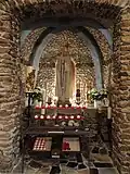 Kirchengrotte mit Fatima-Madonna