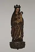 Madonna mit Kind, gotisches Meisterwerk, frühes 16. Jh.