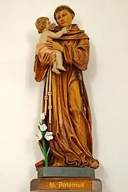 Statue des Heiligen Antonius