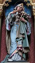 Heilige Elisabeth in der Pfarrkirche von St. Ulrich in Gröden