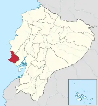 Lage in Ecuador