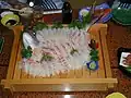 Sashimi aus Meerbrasse