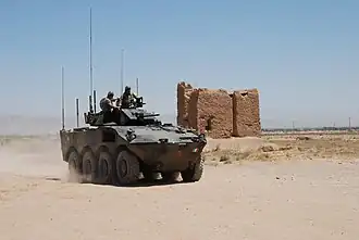 Freccia-Patrouille in Afghanistan