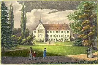 Das Schloss vor 1840