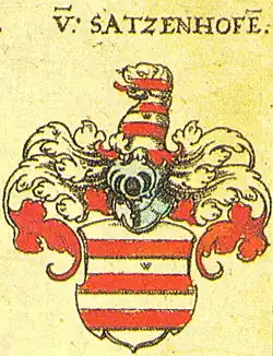 Wappen in Siebmachers Wappenbuch von 1605
