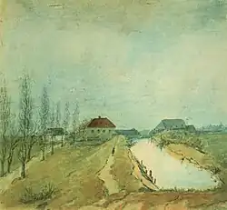 Der Türkengraben bei der Georgenschwaige, 1890