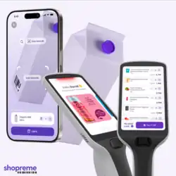 Scan and Go mobile App und Handscanner