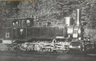 historische Aufnahme von 1950 von der DEBG 17