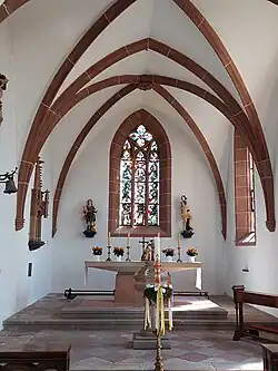 Ehemaliger Chor (heute Taufkapelle)