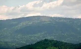 Der Scheuereckberg von Rabenstein aus