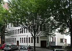 Gemeindehaus an der Schillerpromenade in Berlin-Neukölln