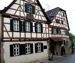 Schillers Geburtshaus in Marbach am Neckar