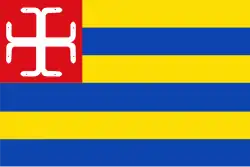 Flagge des Ortes Schinnen