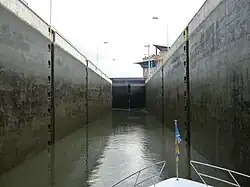 Die Stemmtore im Unterhaupt