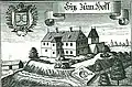 Schloss Hof bei Cham, Stich von Michael Wening 1721