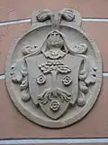 Wappen am Schlossturm