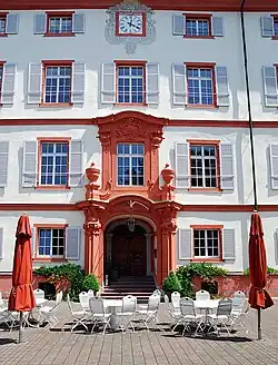 Eingangsportal von Schloss Beuggen