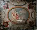 Deckengemälde im Esszimmer
