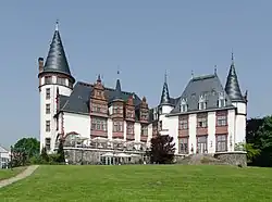Das Schloss von der Seeseite