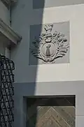 Dachselhoferwappen am Treppenturm