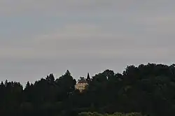 Schloss Vasoldsberg, Gemeinde Vasoldsberg im Bezirk Graz-Umgebung (Oststeiermark, Österreich), damals im 16. bis 17. Jh. im Besitz der Cronegger, heute denkmalgeschützt