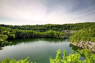 Blick von der Aussichtsplattform