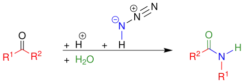 Übersicht der Schmidt-Reaktion der Ketone