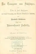 Titelblatt - Libretto