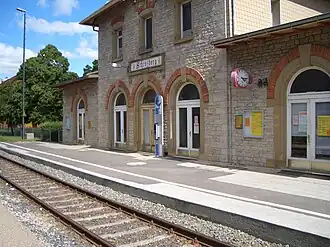 Bahnhof Schrozberg, 2013