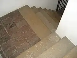 Ausgebesserte Kaisersteinstufen