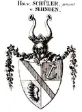 Wappen der Schüler genannt von Sehnden