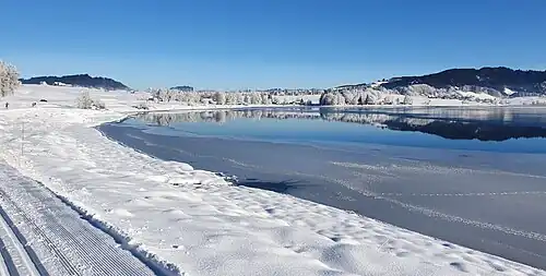 Am Nordufer des Sihlsees