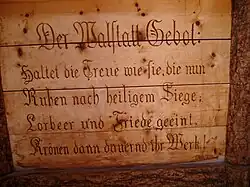 In der Lagazuoi-Kapelle