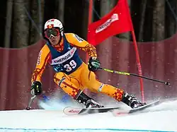 Scott Barrett in Hinterstoder im Januar 2008