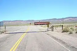 Kreuzung US 95 mit State Route 267 bei Scotty’s Junction