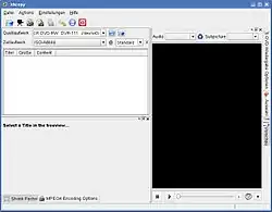 Bildschirmfoto von K9Copy
