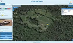 Screenshot Frontend klarschiff-hro.de