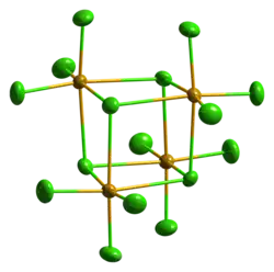 Kristallstruktur von Selentetrachlorid