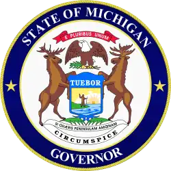 Siegel des Gouverneurs von Michigan