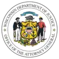 Siegel des Attorney General von Wisconsin