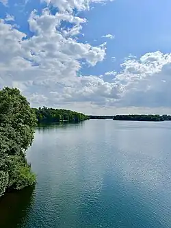 Sechs-Seen-Platte von der „Gelben Brücke“ aus