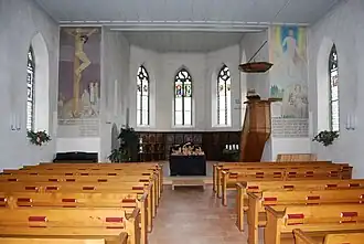 Innenansicht der Kirche