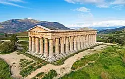 Tempel von Segesta (Calatafimi-Segesta, heutiges Italien), 5. Jahrhundert v. Chr.
